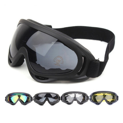 Windproof UV Resistant Ski Goggles Multi-functional Outdoor Sport Goggles(Gray Lens)-garmade.com