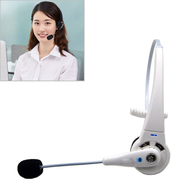 PS3 Headset Wireless Headphones Bluetooth Earphone Bluetooth 5.0(White)-garmade.com