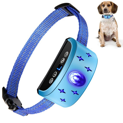 166A Gem Pattern USB Rechargeable Remote Control Electronic Strike Collar Waterproof Dog Training Bark Arrester-garmade.com