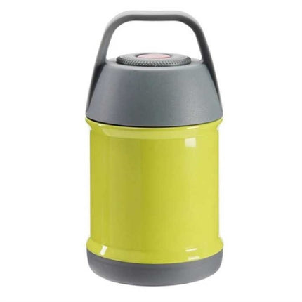 Stainless Steel Vacuum Stew Pot Portable Student Heat Preservation Lunch Box, Capacity: 450ml(Green)-garmade.com
