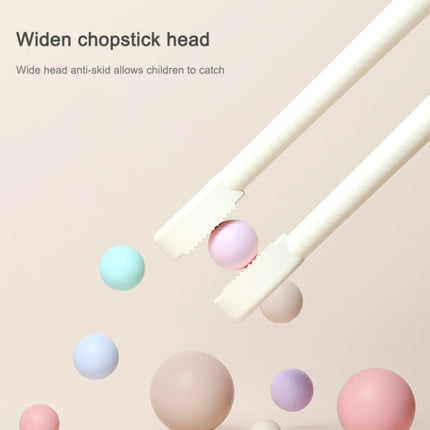 Household Baby Eating Training Chopsticks Spoon Fork Exercise Suit Kids Tableware(Green)-garmade.com