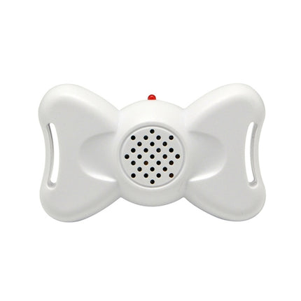 Automatic Voice Control Bark Arrester Collar Pet Supplies Trainer(White)-garmade.com