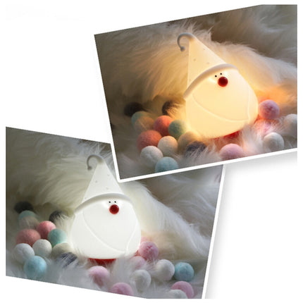 Silicone Night Light Santa Claus Snowman Christmas Tree Decoration Light-garmade.com