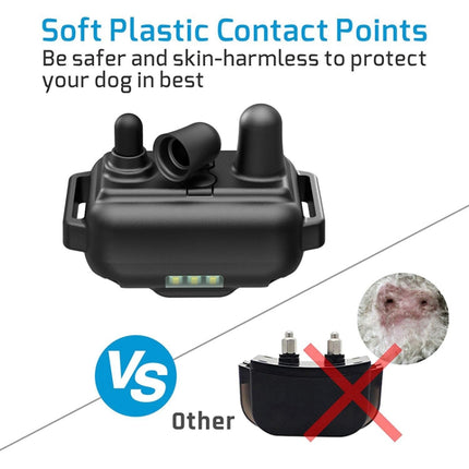 Bark Stopper Pet Supplies Collar Remote Control Collar Dog Training Device, Style:880-1 Black-garmade.com