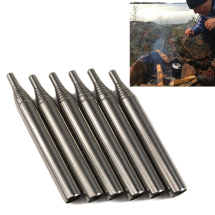 Camping Survival Blow Fire Tube Emergency Fire Starting Retractable blowpipe-garmade.com
