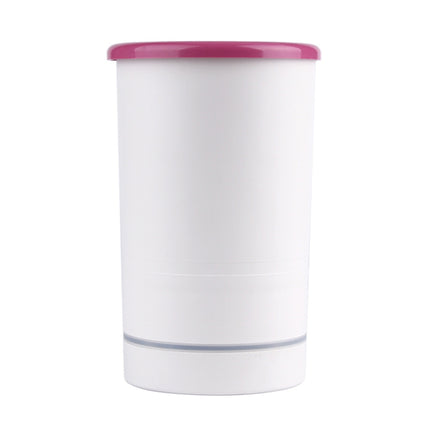 Pets Automatic Foot-Washing Cup Cats Dogs Extremities Cleaning Artifact, Size:S 6-11cm(Pink White)-garmade.com