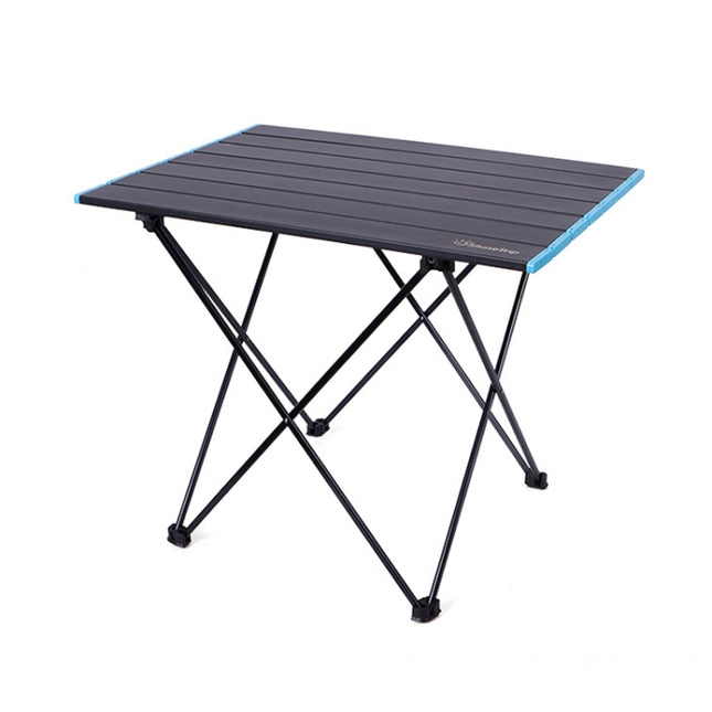 Outdoor Aluminum Alloy Folding Table Camping Picnic Portable Folding Table Barbecue Table Stall Small Dining Table, Size:Medium-garmade.com