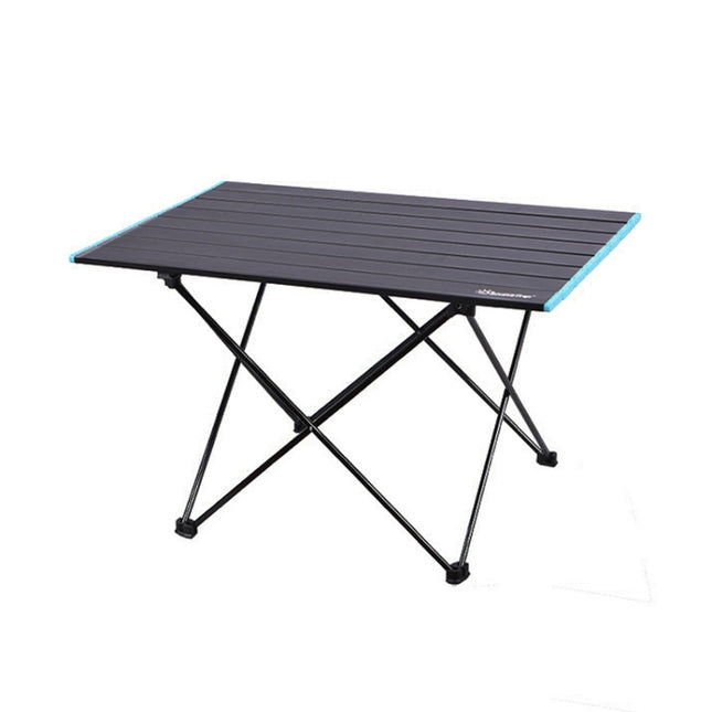 Outdoor Aluminum Alloy Folding Table Camping Picnic Portable Folding Table Barbecue Table Stall Small Dining Table, Size:Large-garmade.com