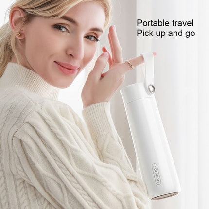 FANJANE Reminder Drinking Smart Thermos Cup(White)-garmade.com