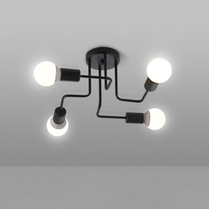 Modern Minimalist Shaped Spider Ceiling Lamp Chandelier, AC 220V, Light Source:without Bulb(4 Heads)-garmade.com