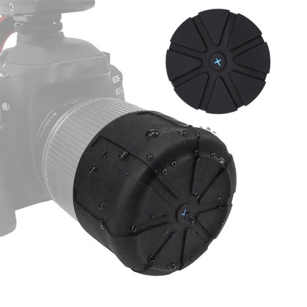4 PCS Dustproof Silicone SLR Camera Lens Cover-garmade.com