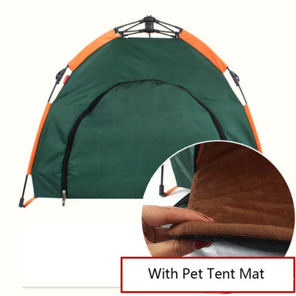 Outdoor Pet Tent Automatic Collapsible Cat House Kennel Rainproof And Sunscreen Portable Pet Kennel Car Dog Tent-garmade.com