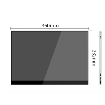 15.6 Inch Portable 1080P Display, Style:Regular Version-garmade.com