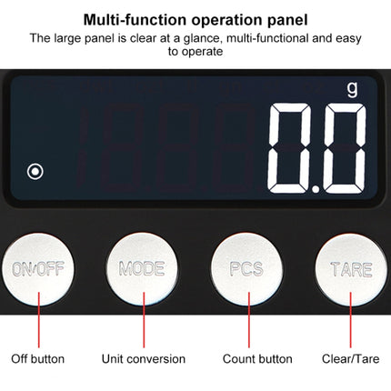 High-Precision Electronic Scale Mini Portable Jewellery Medicine Scale, Style:1000g/0.1g-garmade.com