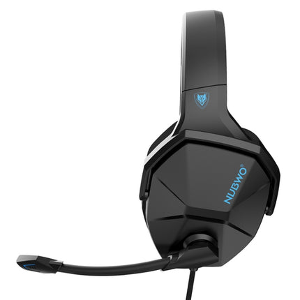 NUBWO N13 Heavy Bass Gaming Headphone with Microphone, Cable Length:1.6m-garmade.com