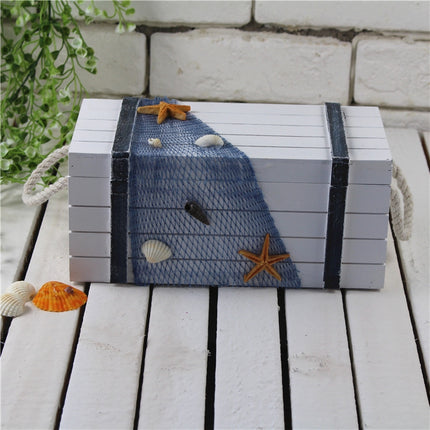 3 In 1 Wooden Storage Box Jewelry Boxes Wooden Box Decoration(White Set)-garmade.com