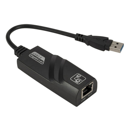 10/100/1000 Mbps RJ45 to USB 3.0 External Gigabit Network Card, Support WIN10-garmade.com