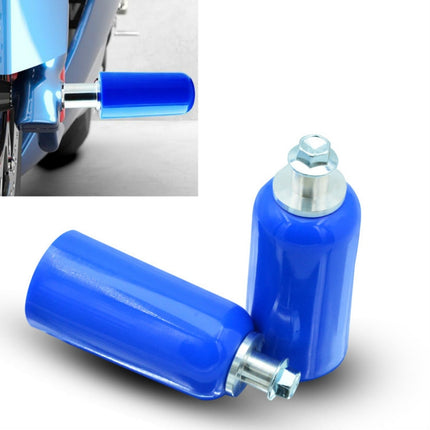 2 PCS / Set Motorcycle Refitting Accessories Anti-Drop Glue Scooter Modification Anti-Drop Stick Anti-Drop Column(Blue)-garmade.com