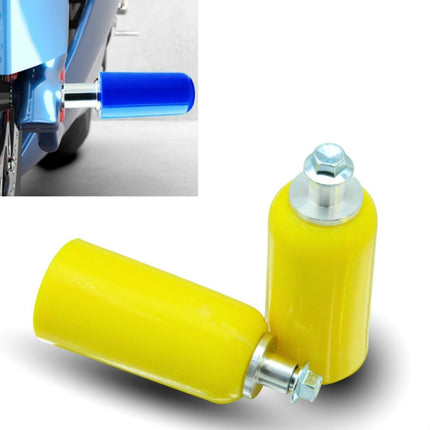 2 PCS / Set Motorcycle Refitting Accessories Anti-Drop Glue Scooter Modification Anti-Drop Stick Anti-Drop Column(Yellow)-garmade.com
