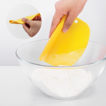 2 PCS Stainless Steel Dough Cutter Scraper With Scale Cutter Baking Tools-garmade.com