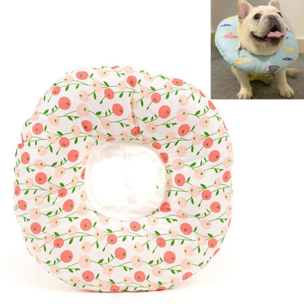2 PCS Cat Anti-Lick And Anti-Bite Soft Ring Dog Collar Pet Supplies, Size:S(Small Cherry)-garmade.com