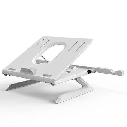 Multifunctional Folding Notebook Stand Monitor Increase Rack, Colour: Tripod (White)-garmade.com