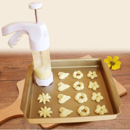 18 in 1 Cookies Cream Decorating Gun Baking Tool Cookie Gun Set-garmade.com