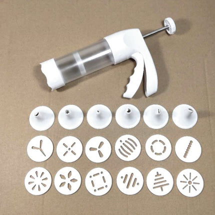 18 in 1 Cookies Cream Decorating Gun Baking Tool Cookie Gun Set-garmade.com