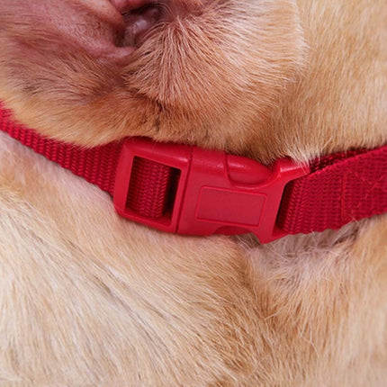 Doglemi Dog Muzzle Pet Supplies Breathable Bark Stopper Muzzle Dog Mouth Cover, Specification: L(Red)-garmade.com