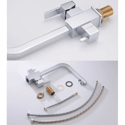 Copper Kitchen Sink Hot&Cold Water Purifier Faucet, Specification: Chrome-garmade.com