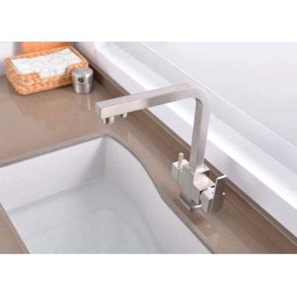 Copper Kitchen Sink Hot&Cold Water Purifier Faucet, Specification: Drawing-garmade.com