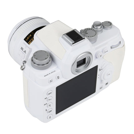 Non-Working Fake Dummy DSLR Camera Model DF Model Room Props Ornaments Display Photo Studio Camera Model Props, Color:White(Without Hood)-garmade.com