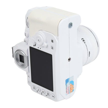 Non-Working Fake Dummy DSLR Camera Model DF Model Room Props Ornaments Display Photo Studio Camera Model Props, Color:White(Without Hood)-garmade.com