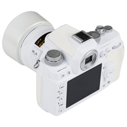 Non-Working Fake Dummy DSLR Camera Model DF Model Room Props Ornaments Display Photo Studio Camera Model Props, Color:White(With Hood)-garmade.com