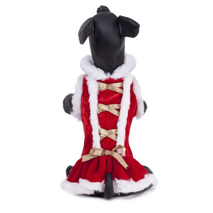 Pet Supplies Christmas Pet Clothing Dog Skirt, Size: XS(Red)-garmade.com