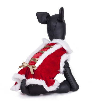 Pet Supplies Christmas Pet Clothing Dog Skirt, Size: M(Red)-garmade.com