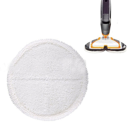 2 PCS Steam Mop Cleaning Replacement Cloth for Bissell 2124/2039A Series(White)-garmade.com