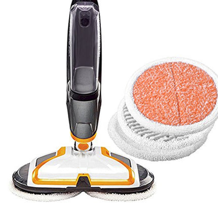 2 PCS Steam Mop Cleaning Replacement Cloth for Bissell 2124/2039A Series(Gray)-garmade.com