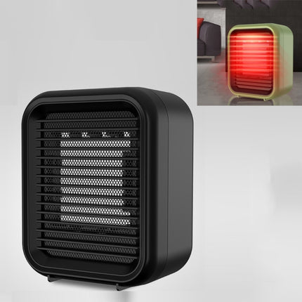 Mini Air Conditioner Heater For Office Desktop CN Plug(Black)-garmade.com