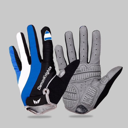 DemonKnights Cycling Gloves Full Finger Bicycle Gloves Outdoor Sports Equipment, Size: M(Pampas Storm)-garmade.com