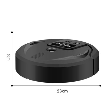 Smart Sweeping Robot USB Home Automatic Cleaning & Humidifying Machine Movable Aromatherapy Atomizer(Black )-garmade.com