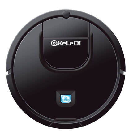 KeleDi Mini Smart Sweeping Robot Mop & Suck 2 In 1 Automatic Cleaning Machine(Black)-garmade.com