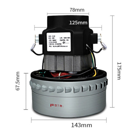 Vacuum Cleaner Motor 1500W for Jieba BF501/502/X-YB1000-garmade.com