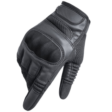 B28 Outdoor Rding Motorcycle Protective Anti-Slip Wear-Resistant Mountaineering Sports Gloves, Size: S(Black)-garmade.com