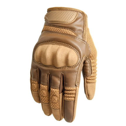 B28 Outdoor Rding Motorcycle Protective Anti-Slip Wear-Resistant Mountaineering Sports Gloves, Size: S(Wolf Brown)-garmade.com