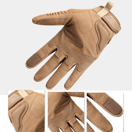 B28 Outdoor Rding Motorcycle Protective Anti-Slip Wear-Resistant Mountaineering Sports Gloves, Size: S(Army Green)-garmade.com