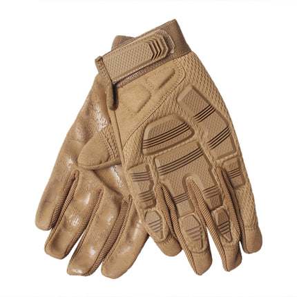 B33 Outdoor Mountaineering Riding Anti-Skid Protective Motorcycle Gloves, Size: XL(Brown)-garmade.com