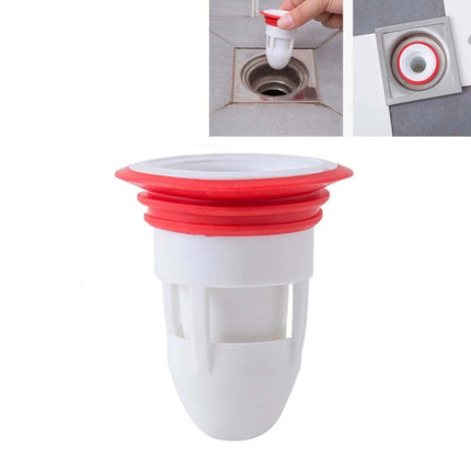 5 PCS Creative Kitchen Bathroom Sewer Deodorant Floor Drain Core,Random Color Delivery-garmade.com