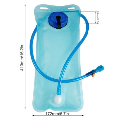 2 PCS Outdoor Cycling Water Bag Sports Water Bottle Backpack Water Bag, Random Style Delivery, Capacity:2L-garmade.com