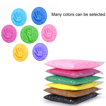 10 PCS Baby Care Air Dry Soft Clay Baby Hand and Foot Inkpad(Blue)-garmade.com
